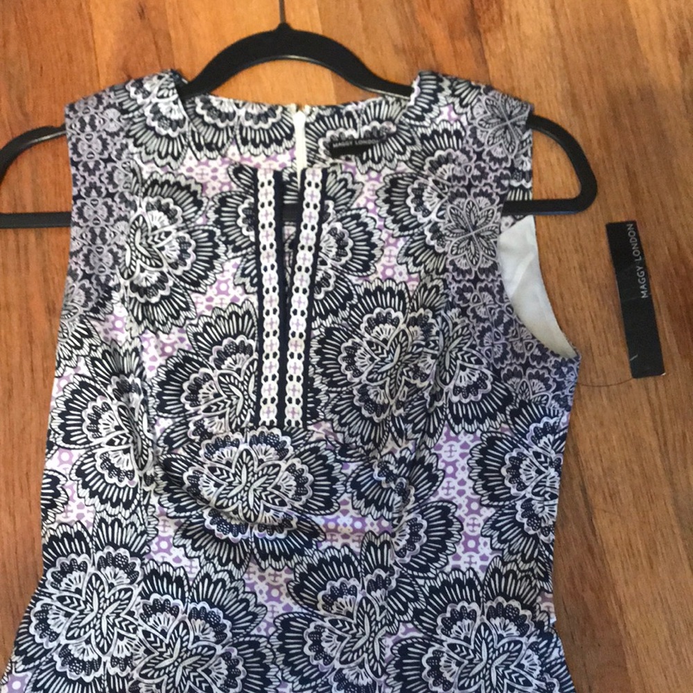 Maggy London Violet Purple Dress - Picture 4 of 8